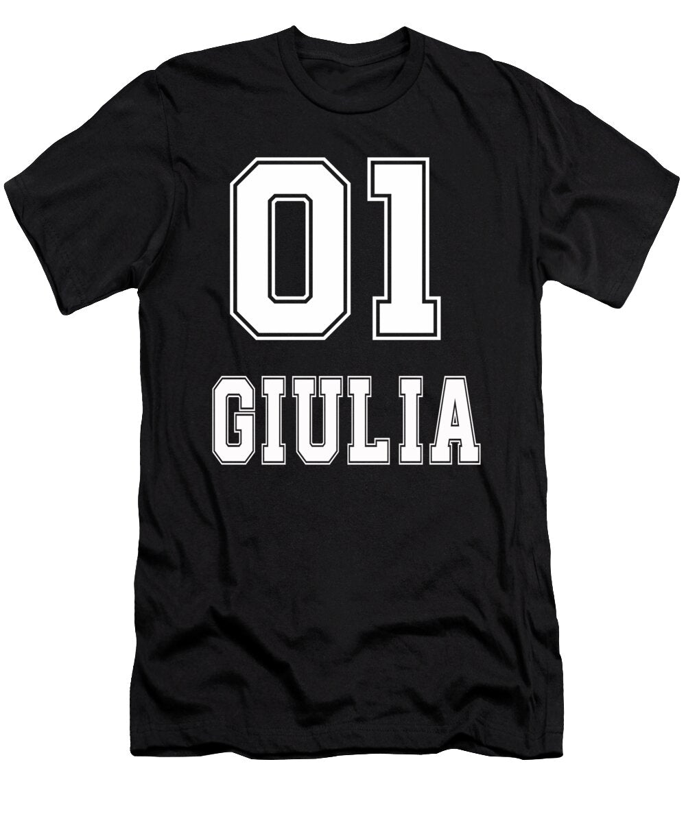 Name Giulia Sport Old School Benjamin Burkert T-Shirt