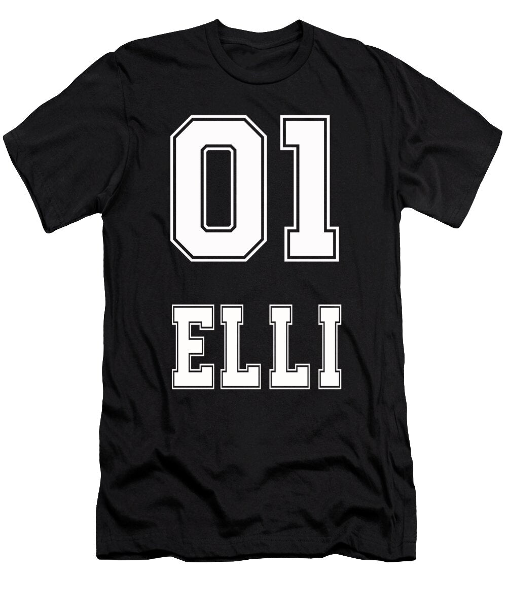 Name School Outfit Girl Elli Benjamin Burkert T-Shirt
