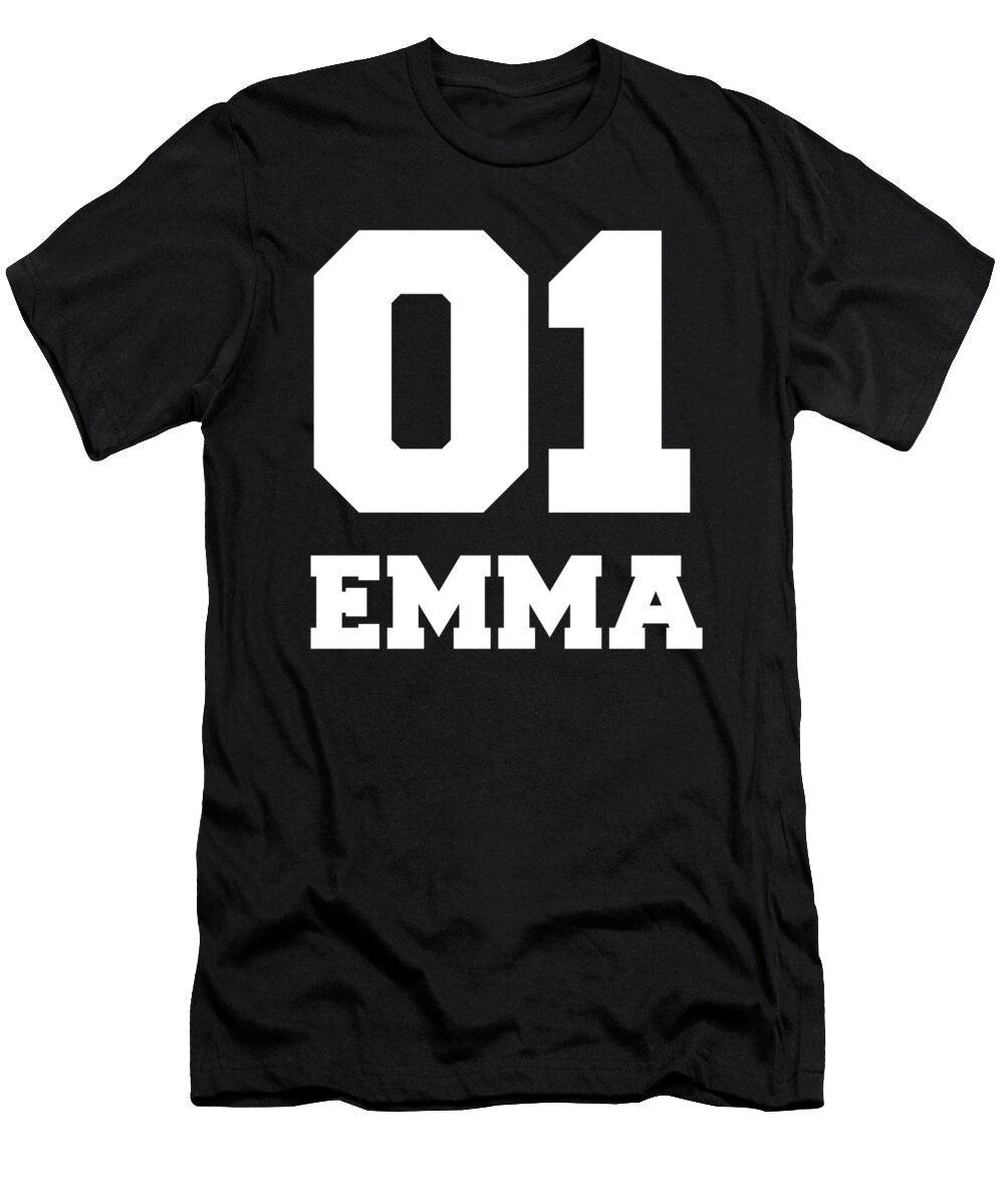 Name School Outfit Girl Emma Benjamin Burkert T-Shirt