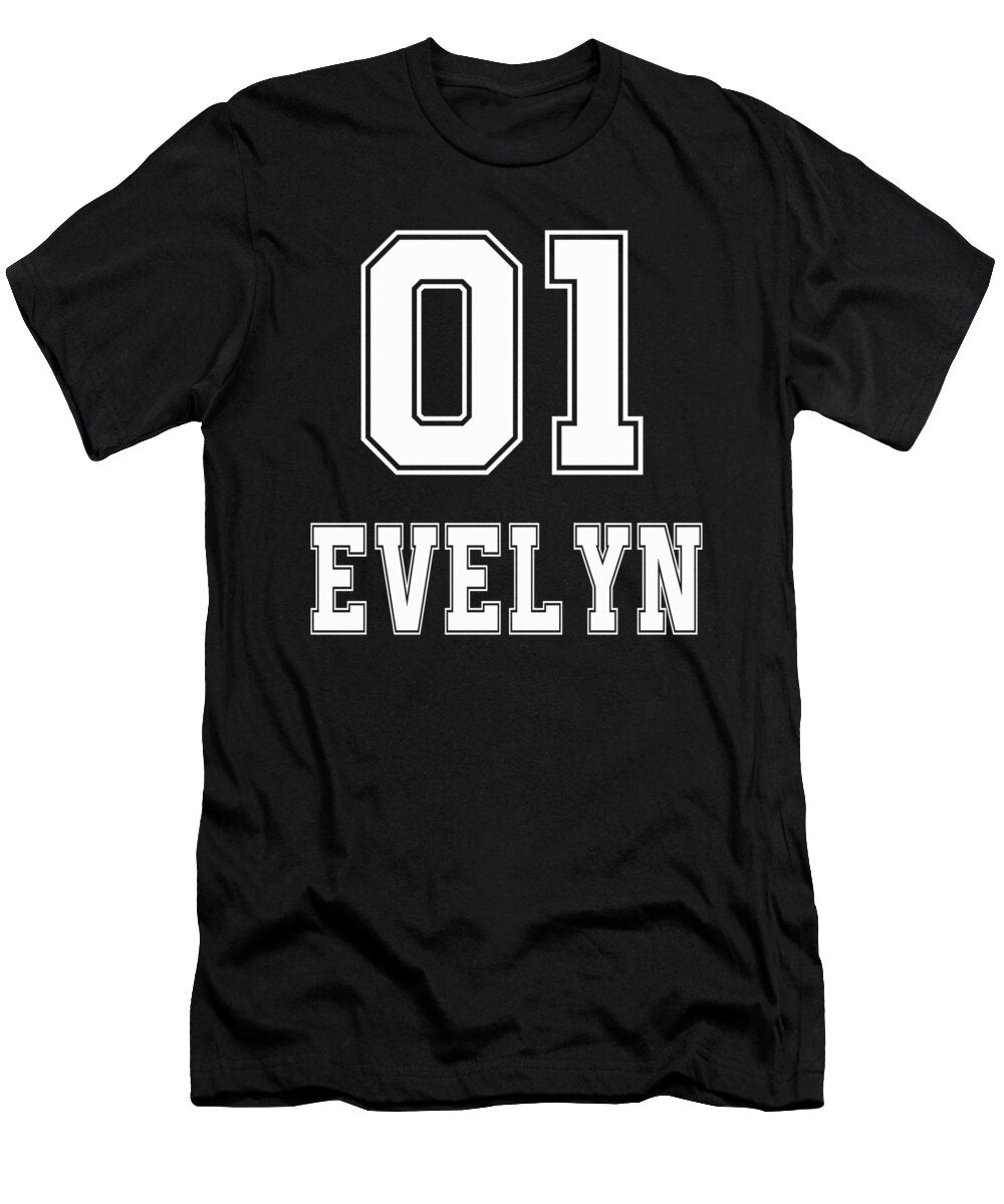 Name School Outfit Girl Evelyn Benjamin Burkert T-Shirt