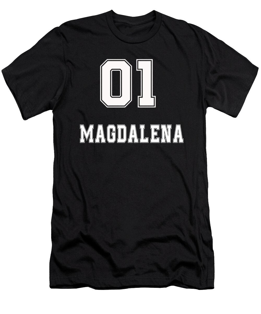 Name School Outfit Girl Magdalena Benjamin Burkert T-Shirt
