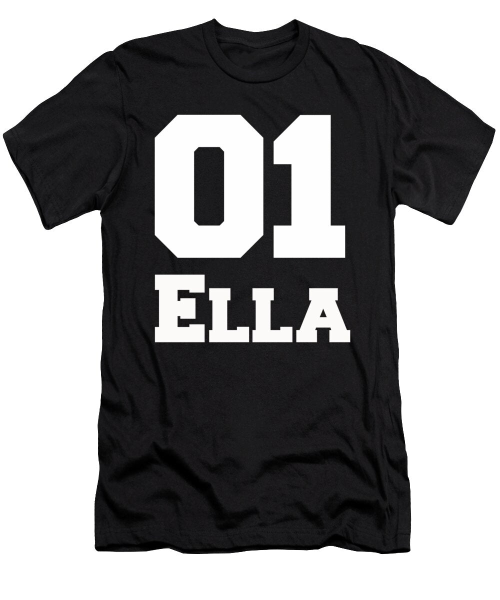 Name Sports Club Sport Ella Benjamin Burkert T-Shirt