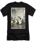 Napoleon I Learnt the Waltz Napoleon Learning to Waltz Hand Colored Halftone Reproduction of an Illustration American School T-Shirt