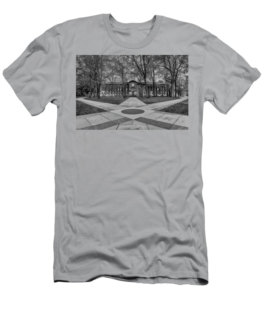 Nassau Hall Princeton University Ii Bw Susan Candelario T-Shirt