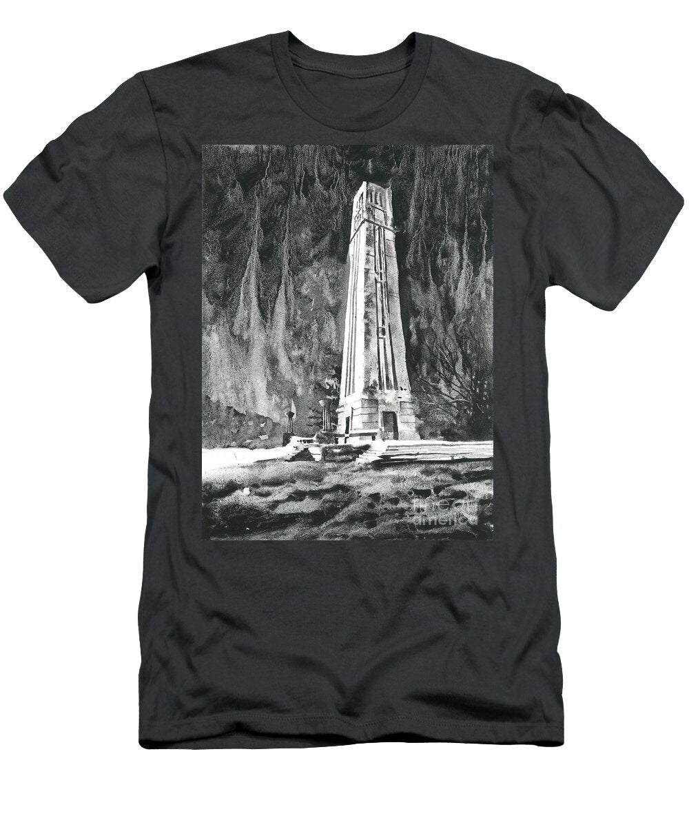 Ncsu Memorial Bell Tower Raleigh Ryan Fox T-Shirt