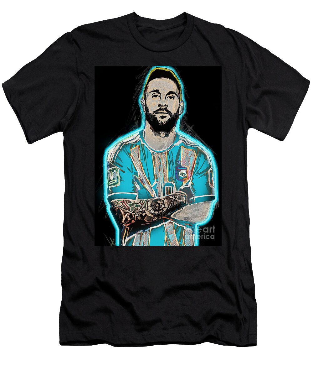 Neon Titan Luz Graphic Studio T-Shirt