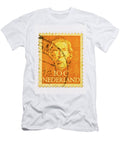 Netherlands Queen Juliana Portrait Orange Monarchy Halftone Engraving Royal Vivida Photo T-Shirt