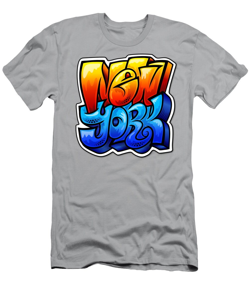 New York City Graffiti Collection Davor Ratkovic T-Shirt