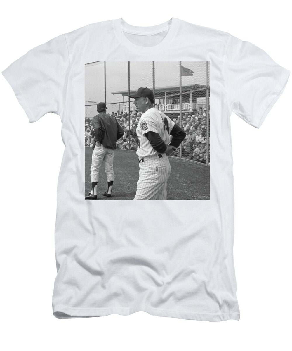 New York Mets Manger Gil Hodges 1972 Bernard Gotfryd T-Shirt