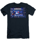 New York Rangers Team Profile Kevin Walker and Pixel Reverie T-Shirt