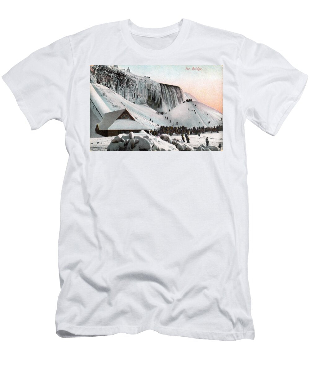 Niagara Falls in Winter 1908 David Lombard T-Shirt