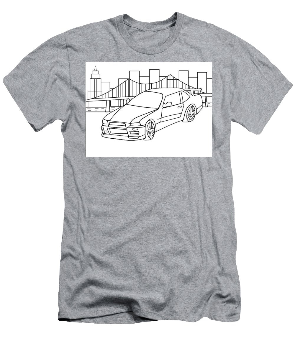 Nissian Skyline Line Art Yolanda Lee T-Shirt
