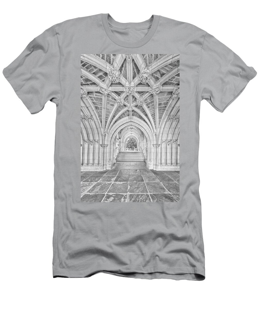 Nj Princeton University Hall Bw Susan Candelario T-Shirt