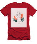 No 01 Female Body Outline Print Minimalist Woman Drawing Set Legs Line Drawing Female Silhouette Mounir Khalfouf T-Shirt
