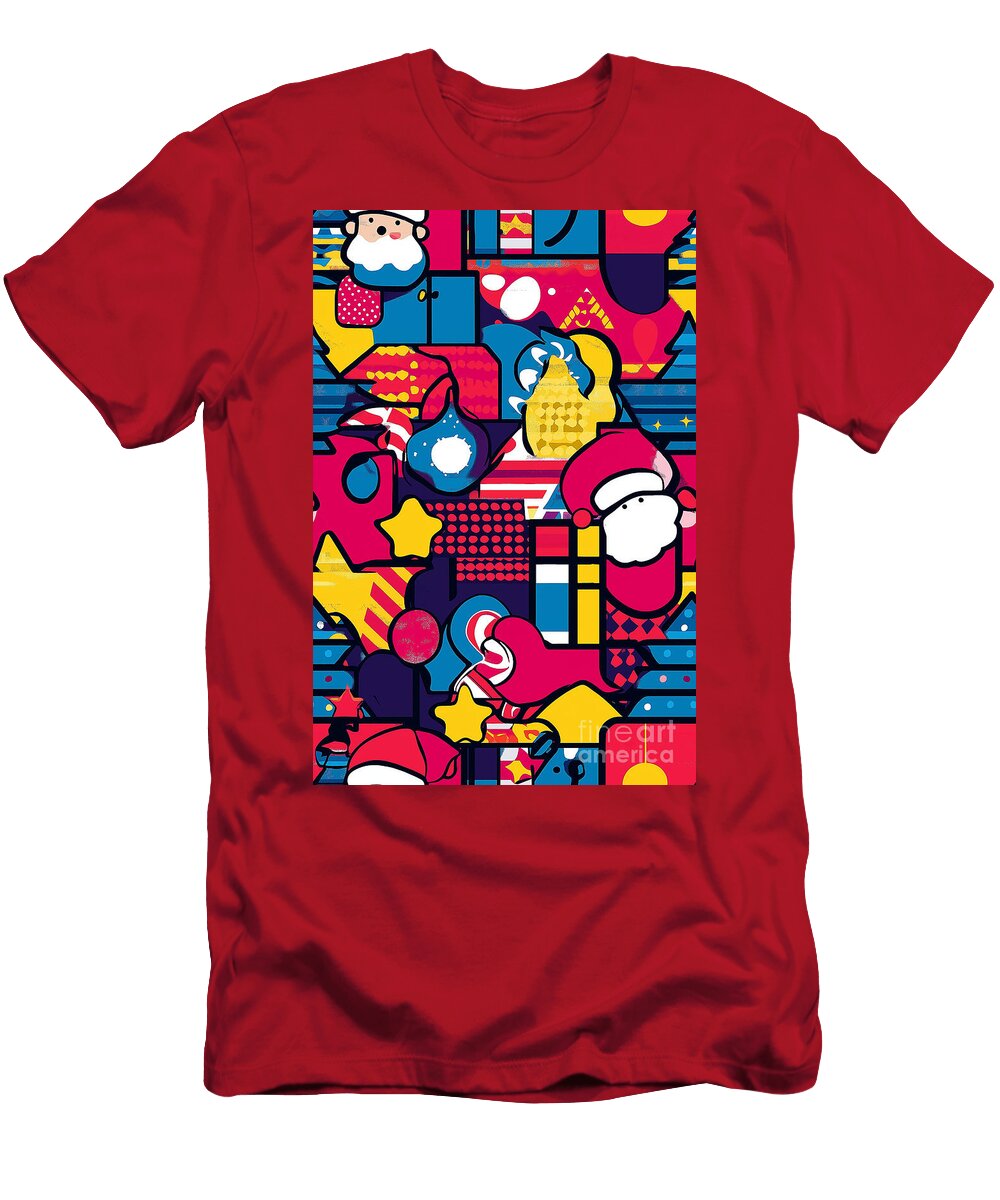 Noelivio Artistic Christmas Worlds 11 68 Sabantha T-Shirt