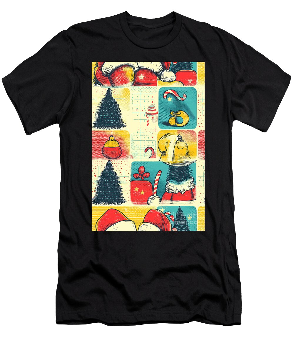 Noelivio Artistic Christmas Worlds 12 68 Sabantha T-Shirt