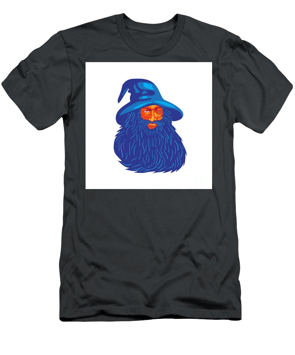 Norse God Odin Beard Wpa Aloysius Patrimonio T-Shirt