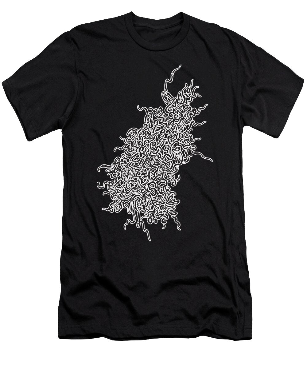 Notebook Page 79 Curly Locks Melisssne Drawings T-Shirt