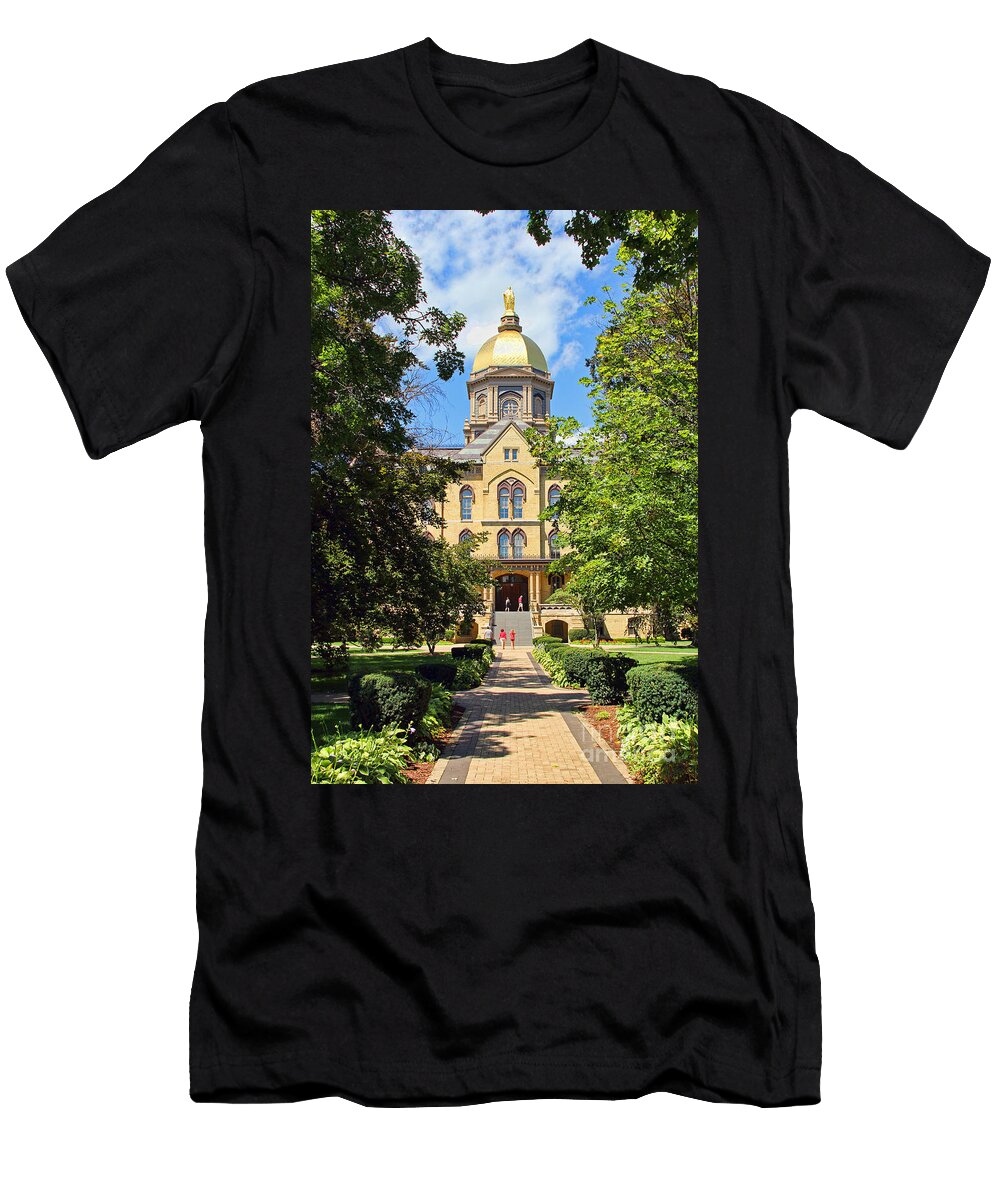 Notre Dame University Main Building 2518 Jack Schultz T-Shirt