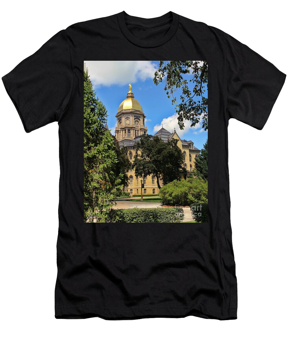 Notre Dame University Main Building 2525 Jack Schultz T-Shirt