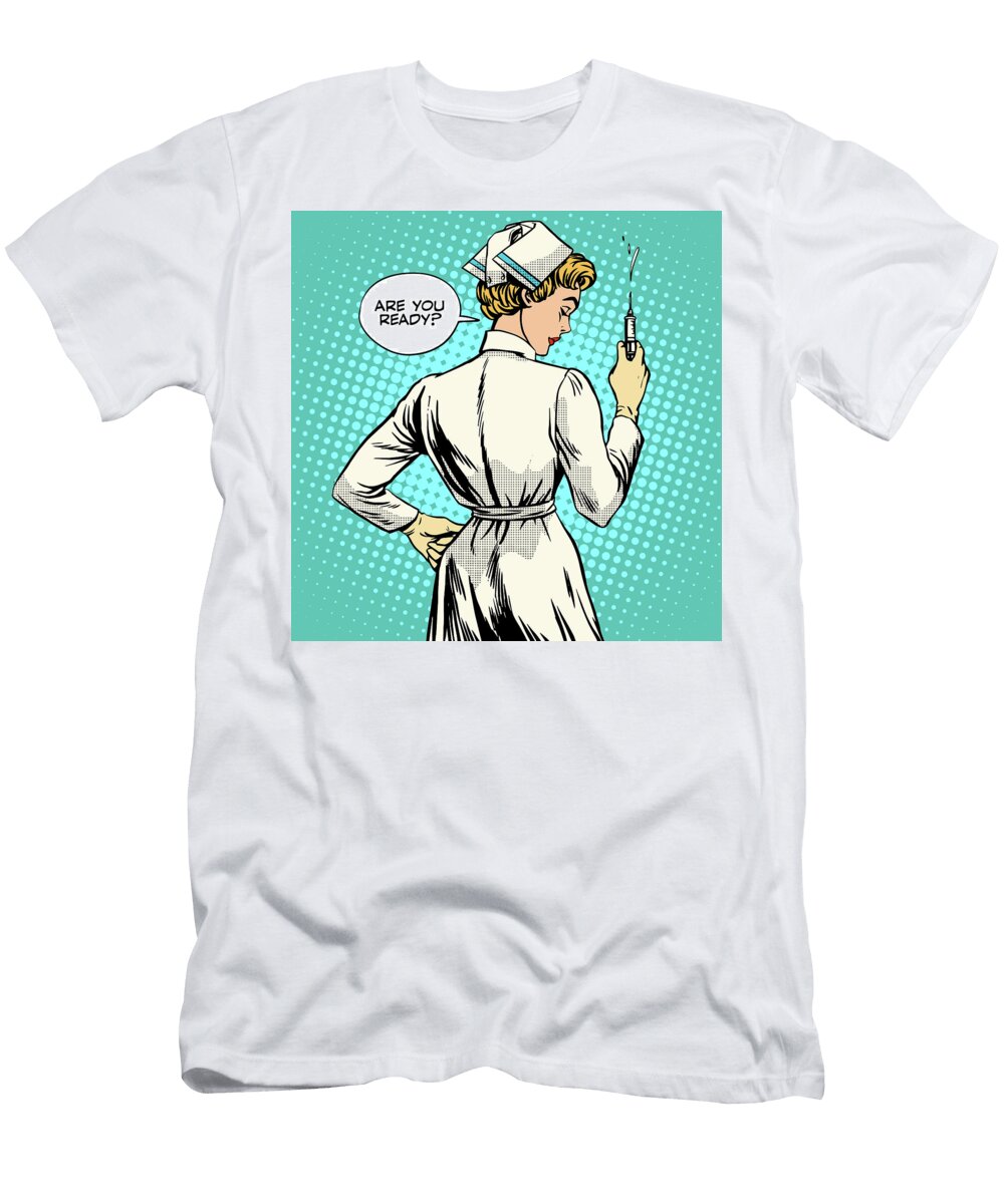 Nurse Makes a Shot Vaccination Valeriy Kachaev T-Shirt