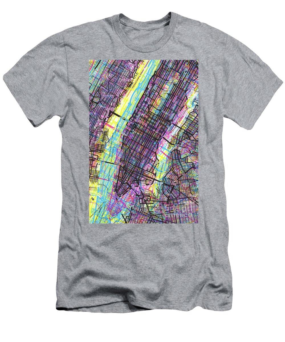 NYC Cmyk Andrew Kelsall T-Shirt