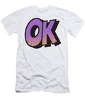 Ok Comic Word Print on Demand T-Shirt