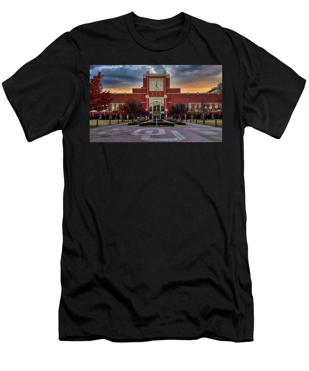 Oklahoma Memorial Stadium Home of the Oklahoma Sooners Mountain Dreams T-Shirt