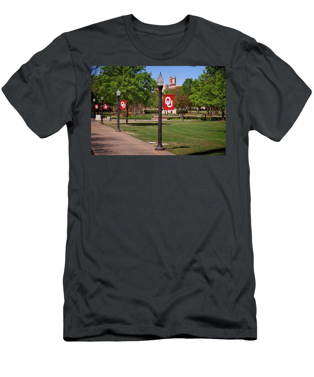 Oklahoma University Campus 3 Ricky Barnard T-Shirt