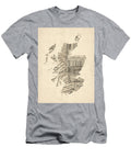 Old Sheet Music Map of Scotland Michael Tompsett T-Shirt