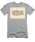 Old Sheet Music Map of Turkey Map Michael Tompsett T-Shirt