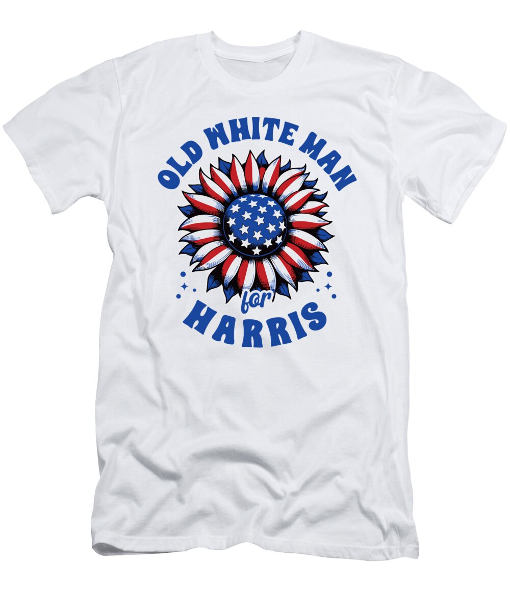 Old White Man for Kamala Harris 2024 Me T-Shirt