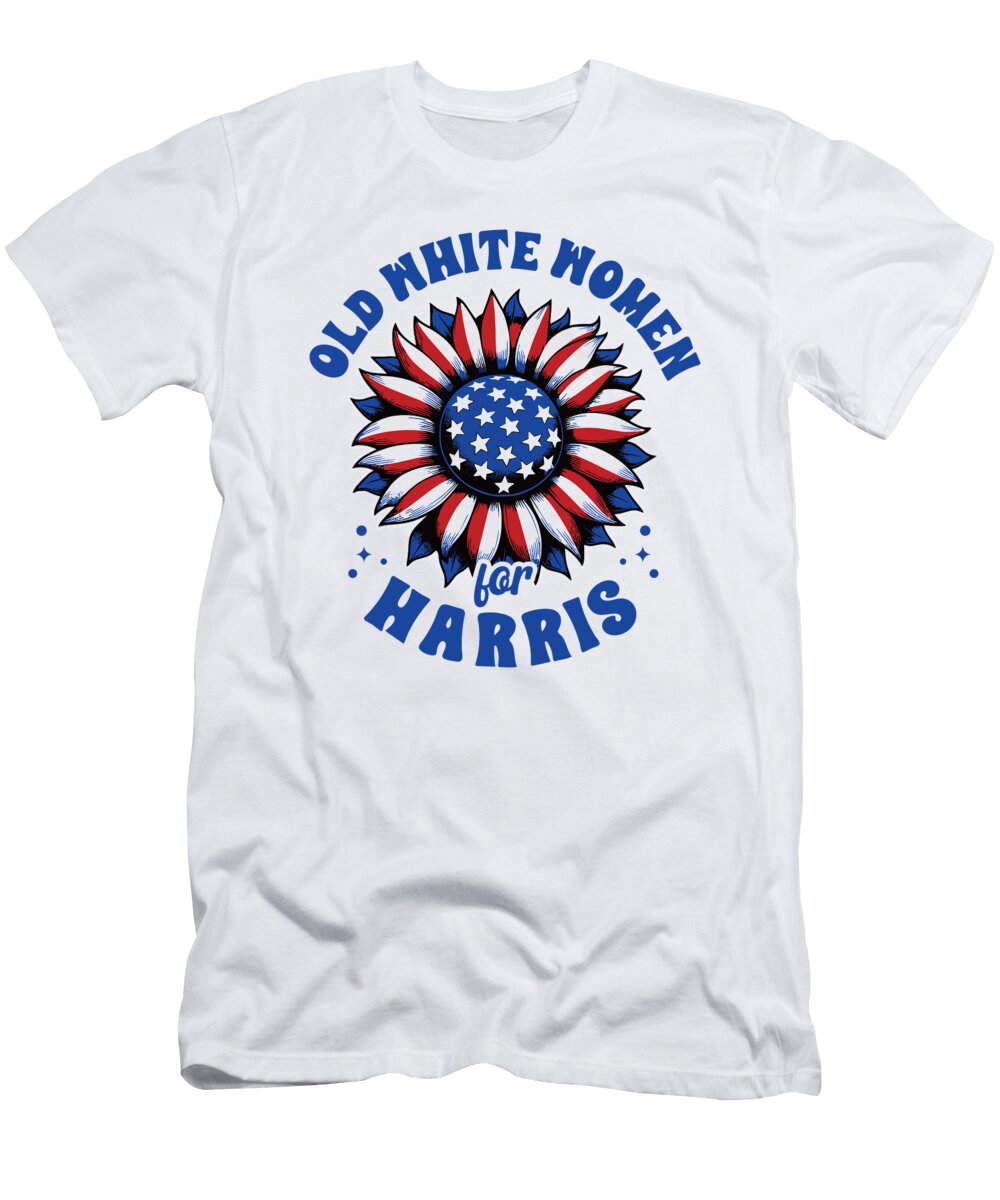 Old White Women for Kamala Harris 2024 Me T-Shirt