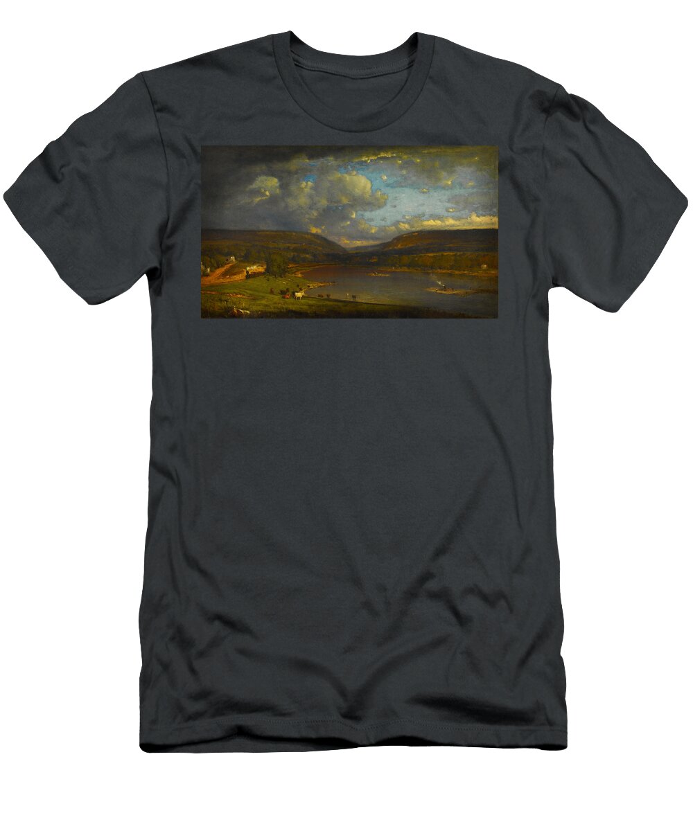 On the Delaware River Celestial Images T-Shirt