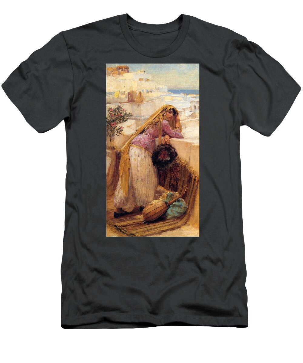 On the Terrace Bridgeman Frederick Arthur T-Shirt
