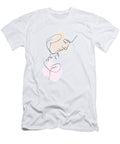 One Line Drawing of a Couple Kissing Lalita Devi T-Shirt