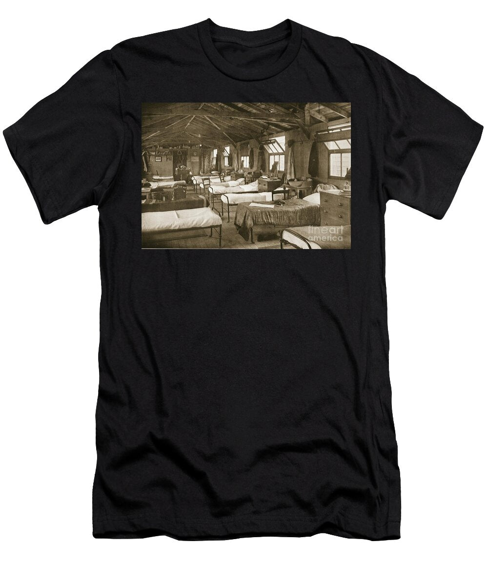 One of the Bedrooms Donington Hall Illustration From German Prisoners in Great Britain English Photographer T-Shirt