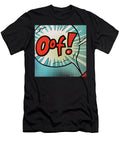 Oof Word Art Comic Book Panel 127 Mad Paperairplanes T-Shirt