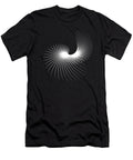 Op Art Abstract Swirling Halftone Pattern Tom Hill T-Shirt