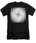 Op Art Swirling Stripes Into Infinity Tom Hill T-Shirt