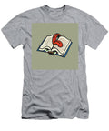 Open Book with Tongue Bookmarker Csa Images T-Shirt