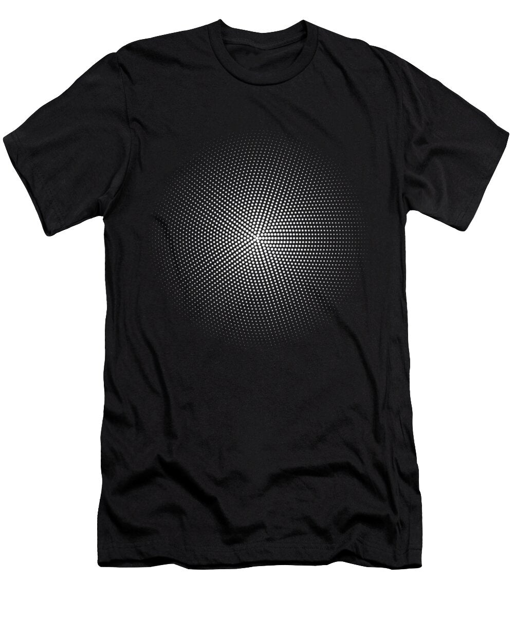 Optical Illusion Halftone Family Daniel Robinson T-Shirt