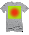 Orange Halftone Dots on Lime Green Paulette Wright T-Shirt