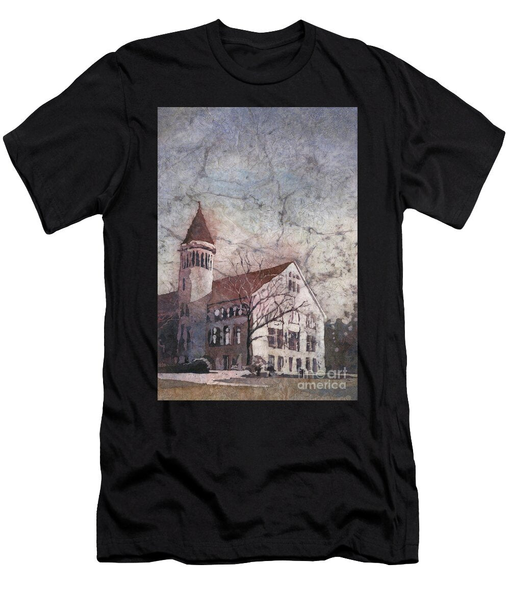 Orton Hall At the Ohio State University Columbus Oh Ryan Fox T-Shirt