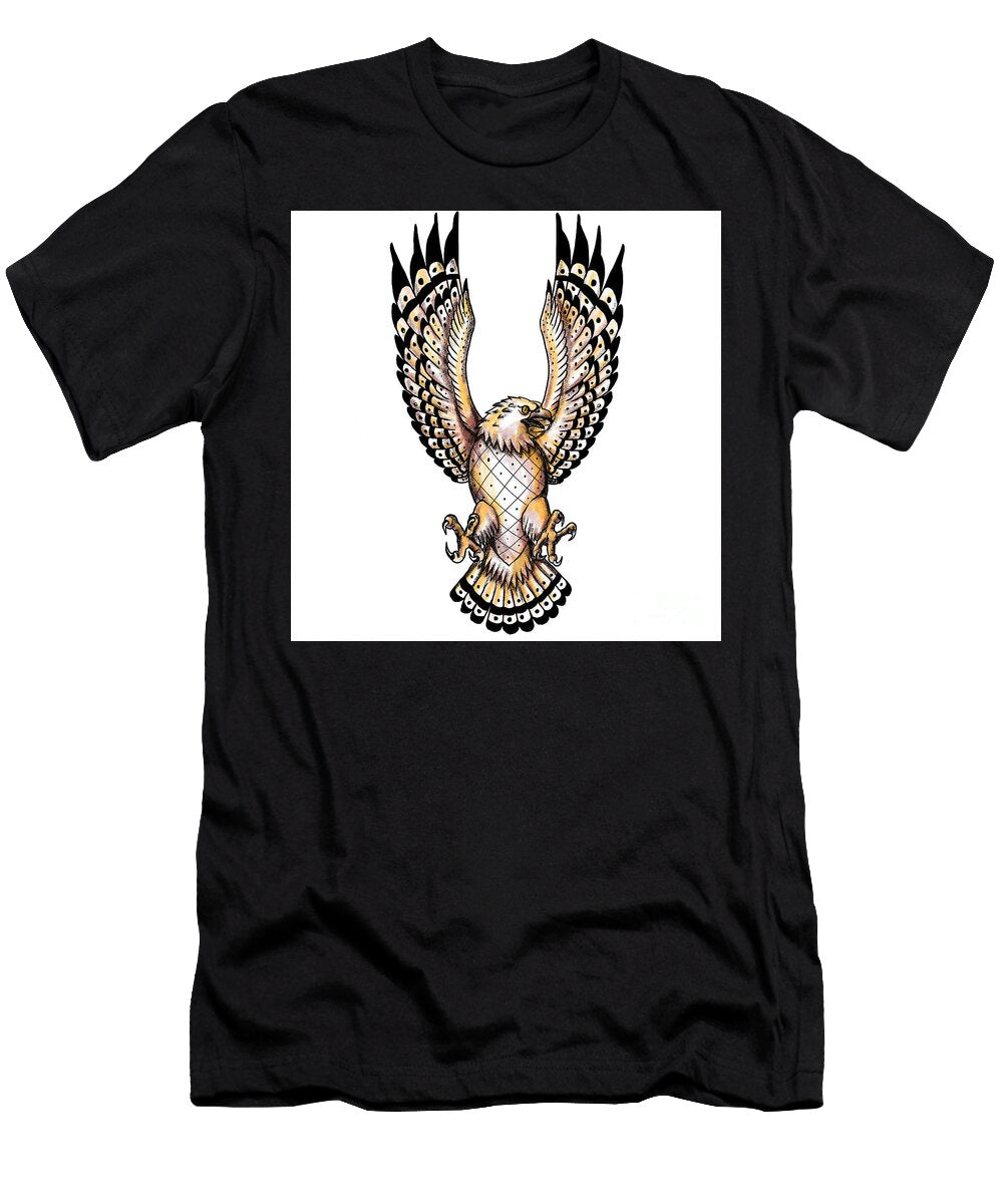 Osprey Swooping Front Tattoo Aloysius Patrimonio T-Shirt