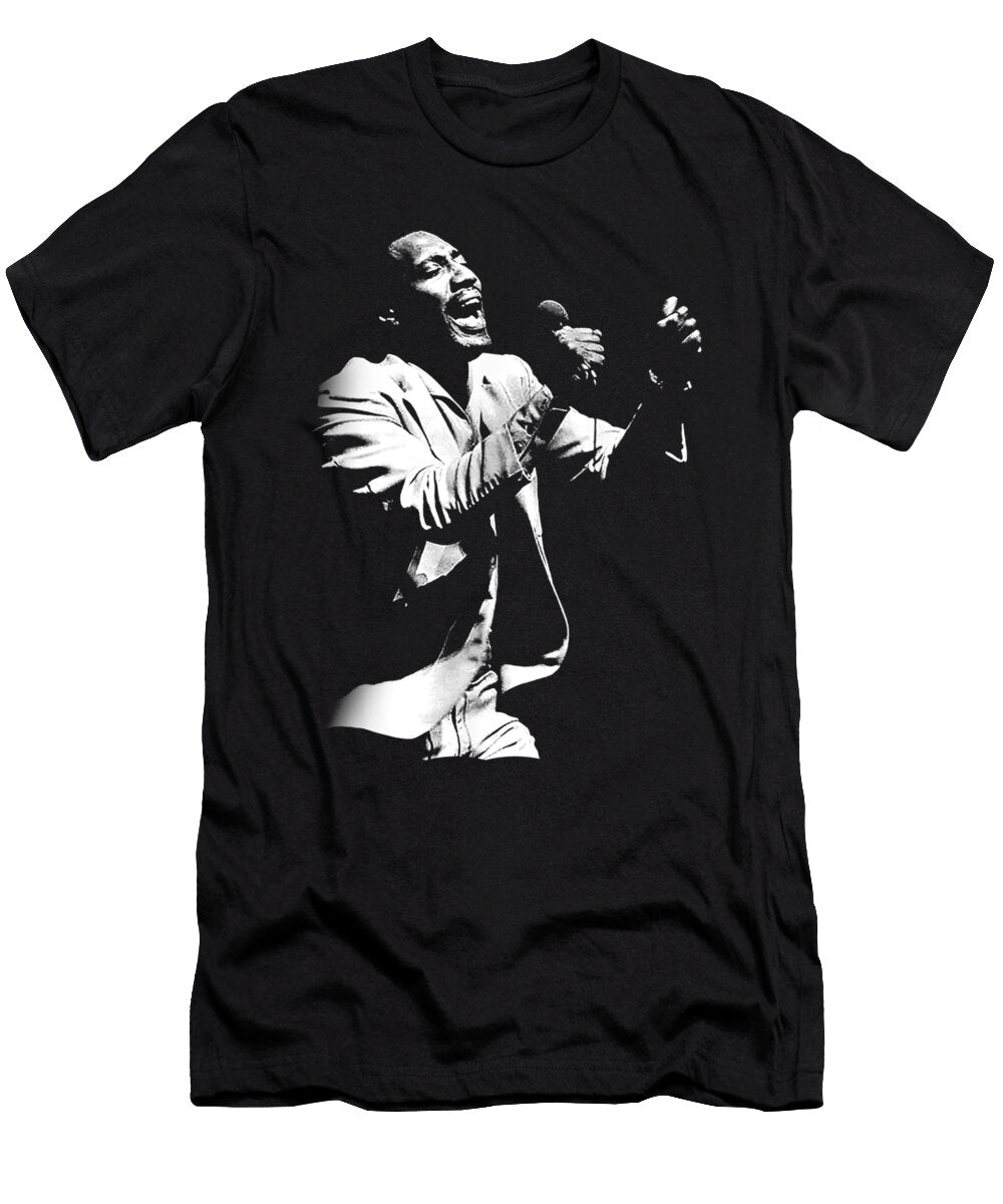 Otis Redding the White Stencil Cynthia Pottorff T-Shirt