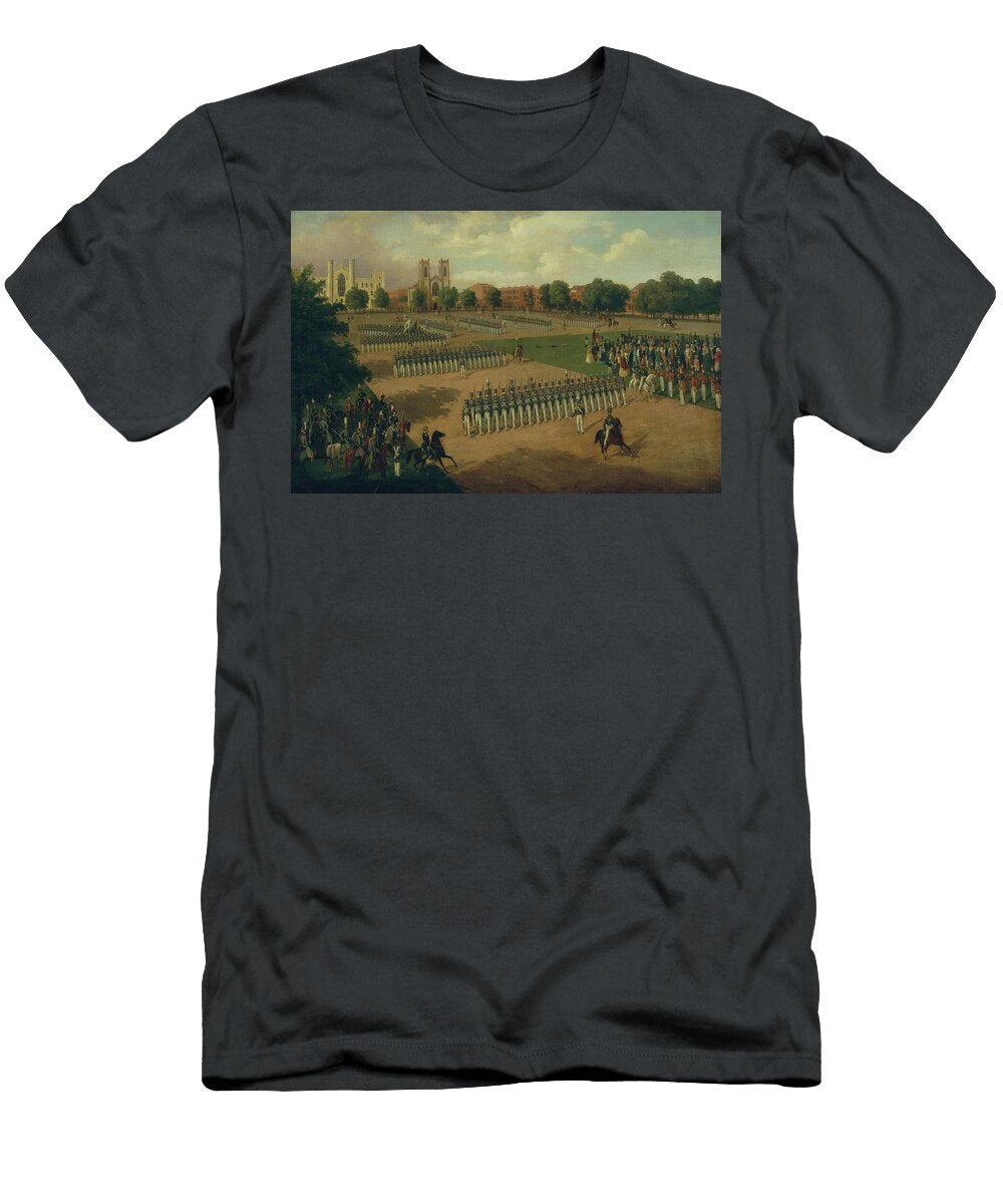 Otto Boetticher Seventh Regiment on Review Washington Square New York Big on Art T-Shirt