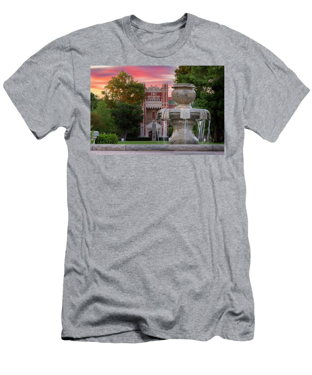 Ou Fountain Ricky Barnard T-Shirt