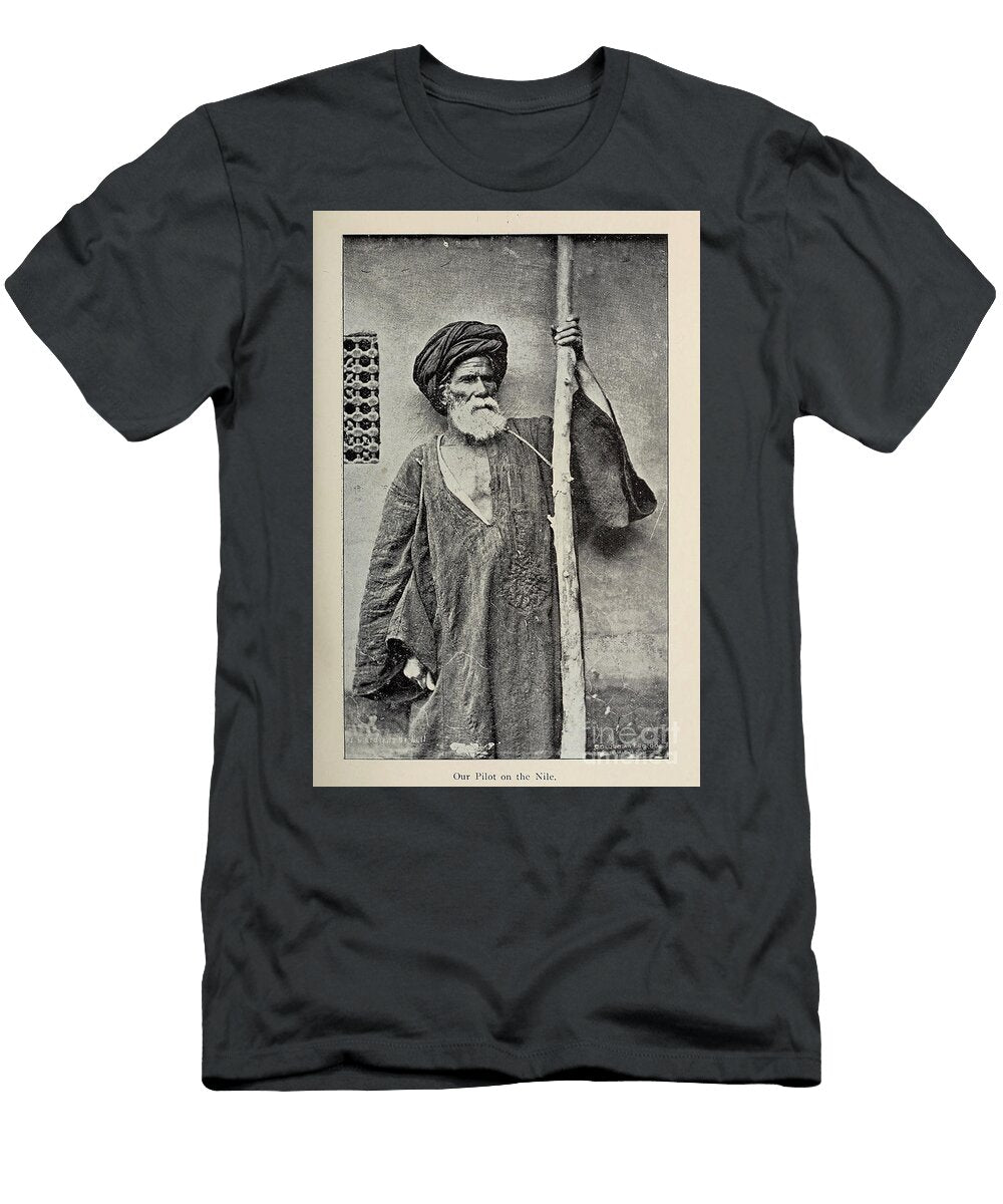 Our Pilot on the Nile M5 Historic Illustrations T-Shirt