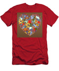 Our Stenciled Heart 2008 Miriam Schapiro Miriam Schapiro T-Shirt